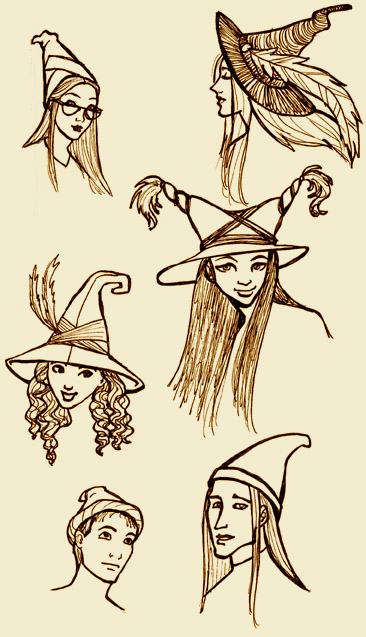 Wizarding Hat Fashions!